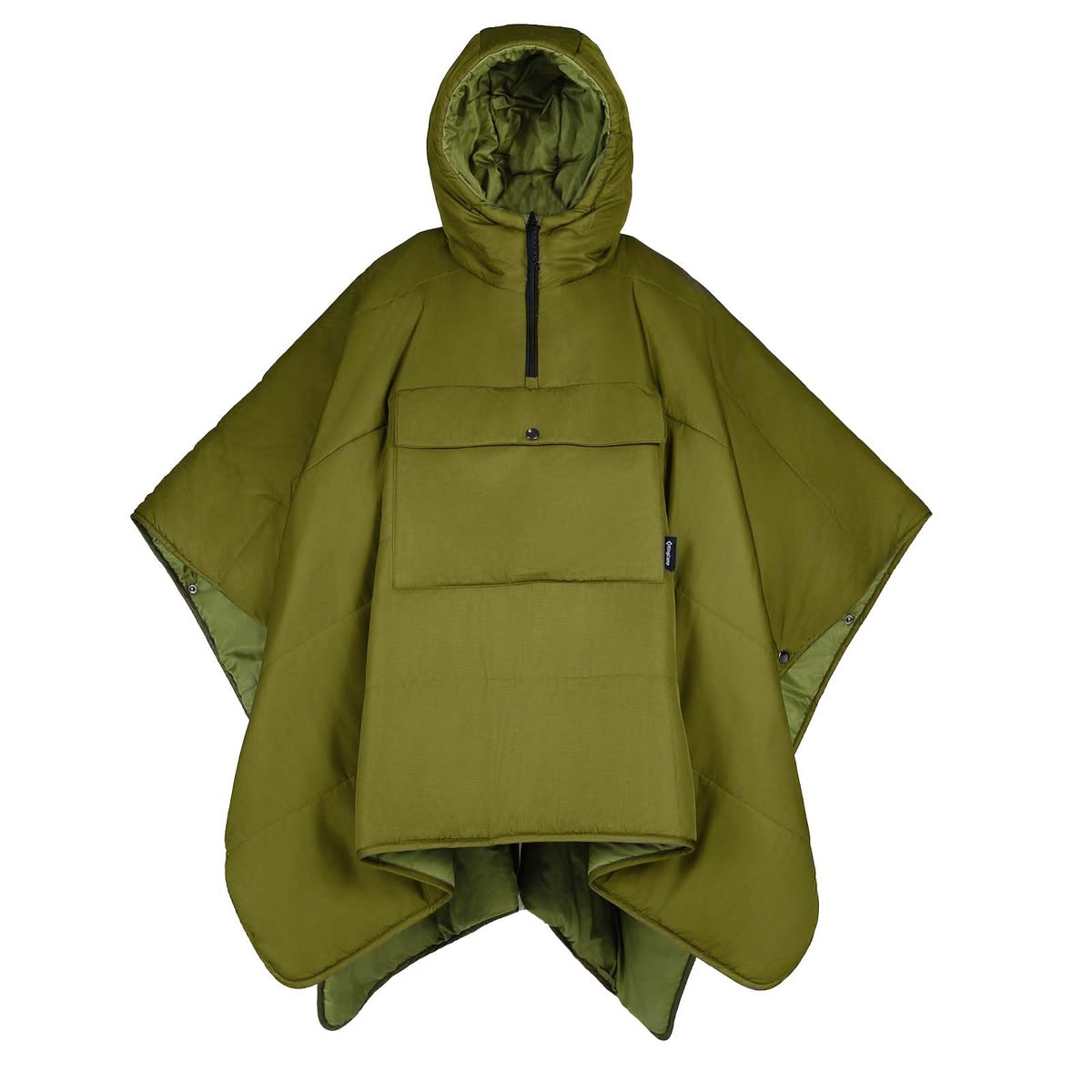 Multi-Functional Insulated Camping Poncho Blanket – Weather-Resistant Wearable Trail Poncho